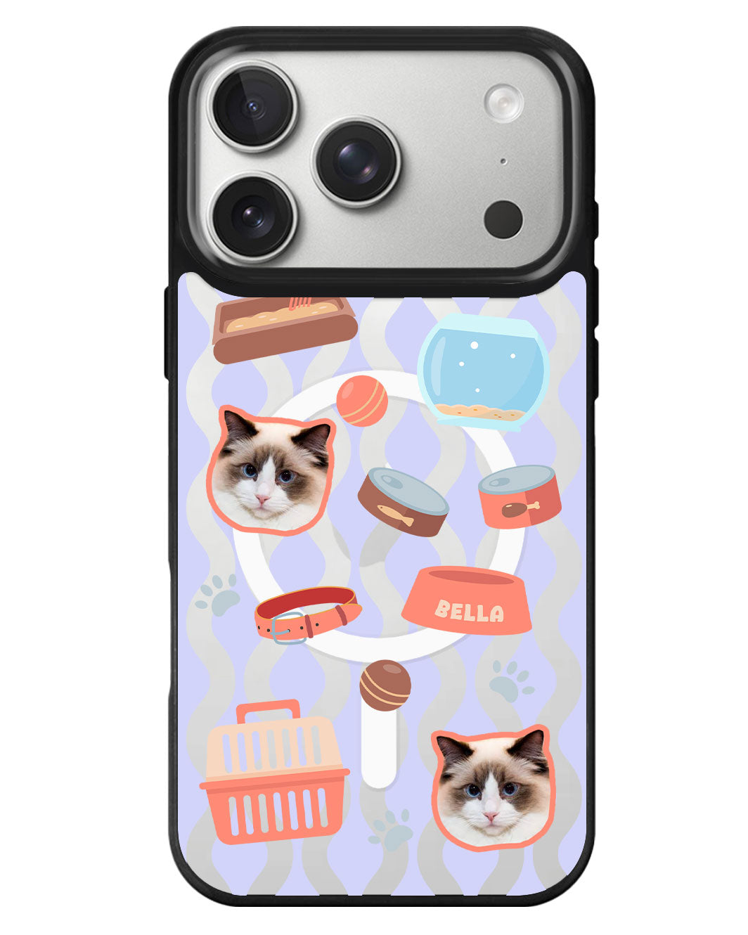 iPhone Rearguard MagSwap - Pet Grid Kitty Cozy Corner