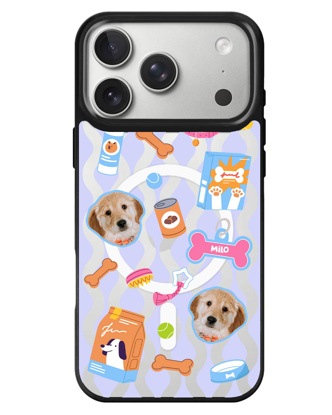 iPhone Rearguard MagSwap - Pet Grid Puppy Sweet Treats