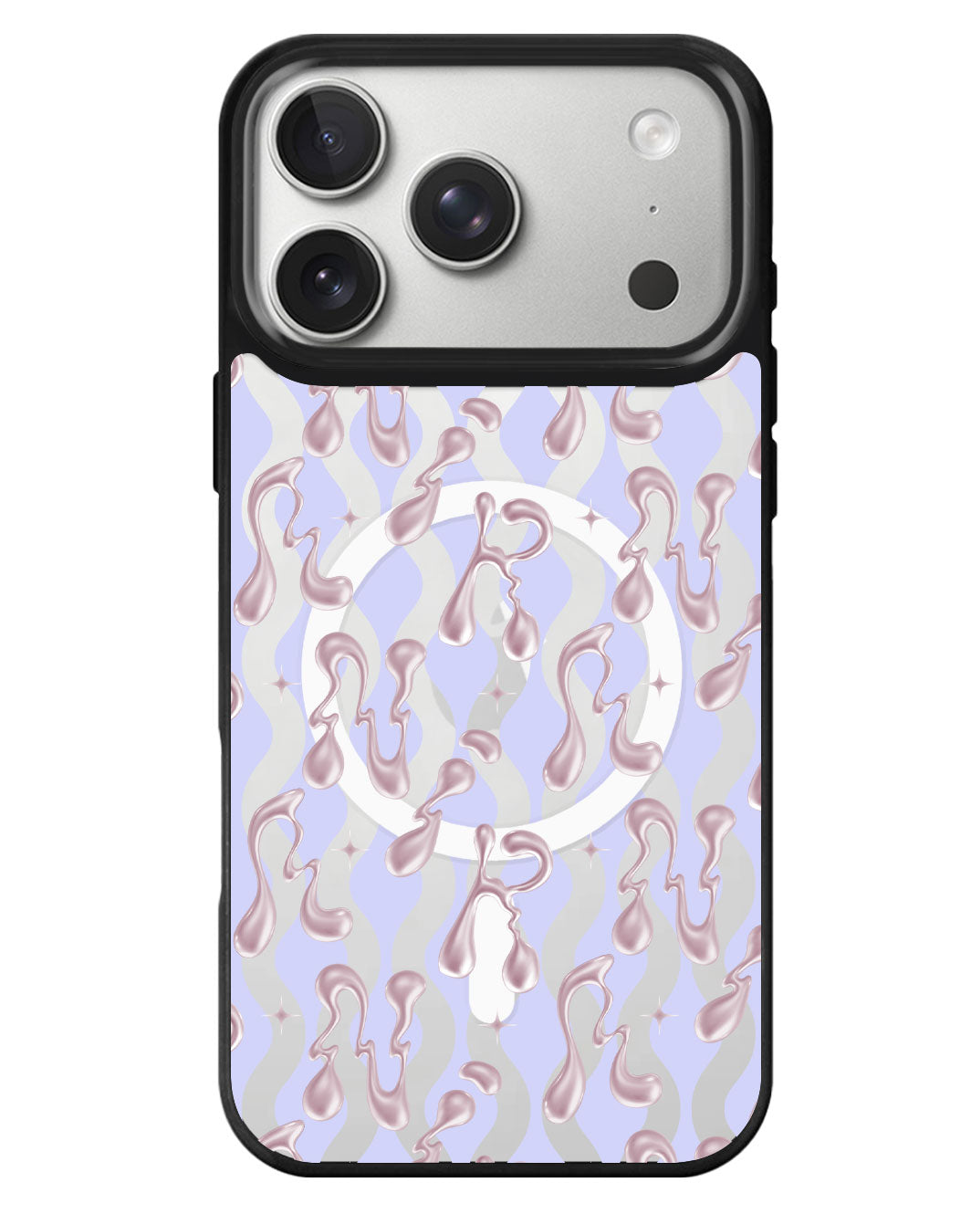 iPhone Rearguard MagSwap - Pink Chrome Monogram 2.0