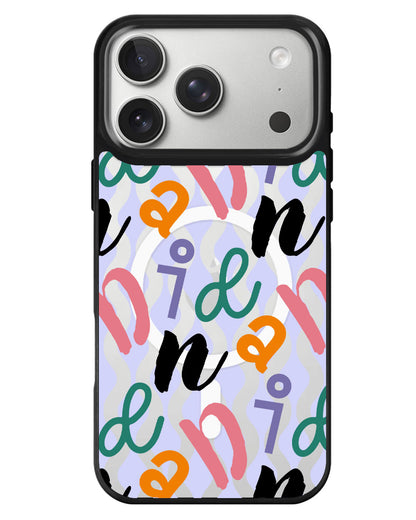 iPhone Rearguard MagSwap - Playful Monogram 3.0