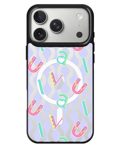 iPhone Rearguard MagSwap - Playful Monogram 6.0
