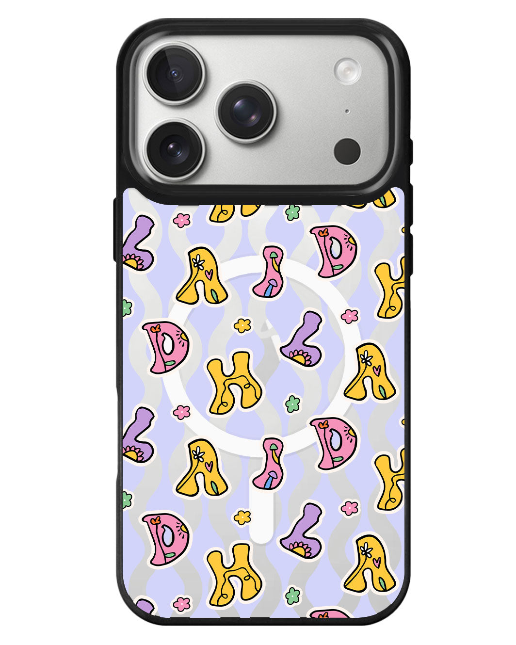 iPhone Rearguard MagSwap - Playful Monogram 7.0
