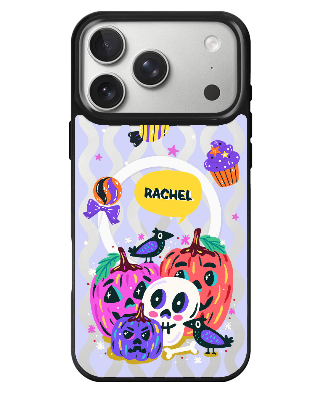 iPhone Rearguard MagSwap - Pumpkins Monster