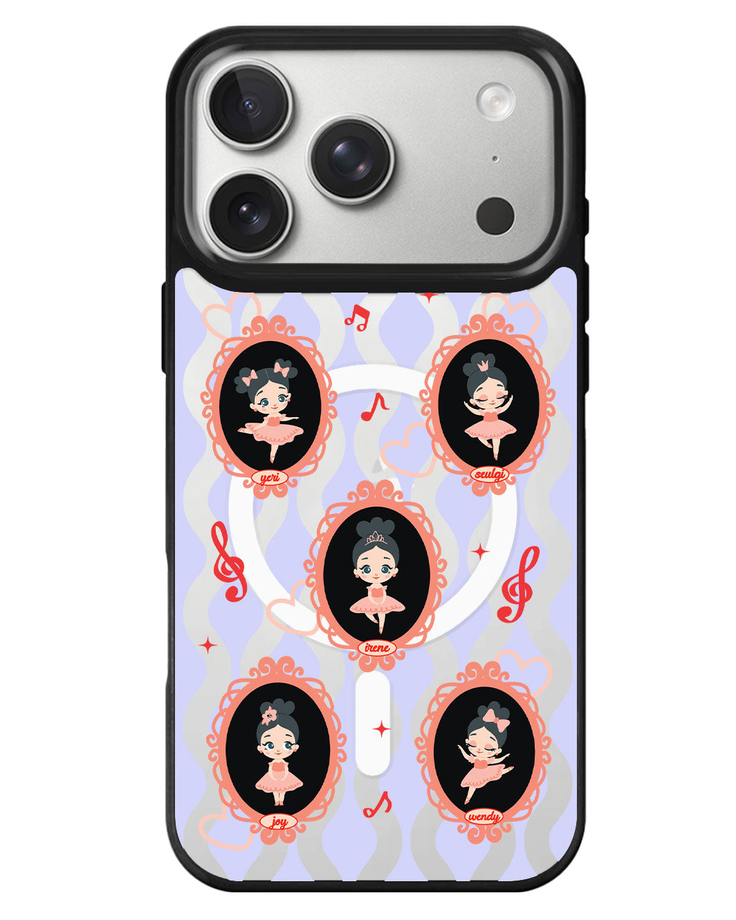 iPhone Rearguard MagSwap - Red Velvet Feel My Rhythm
