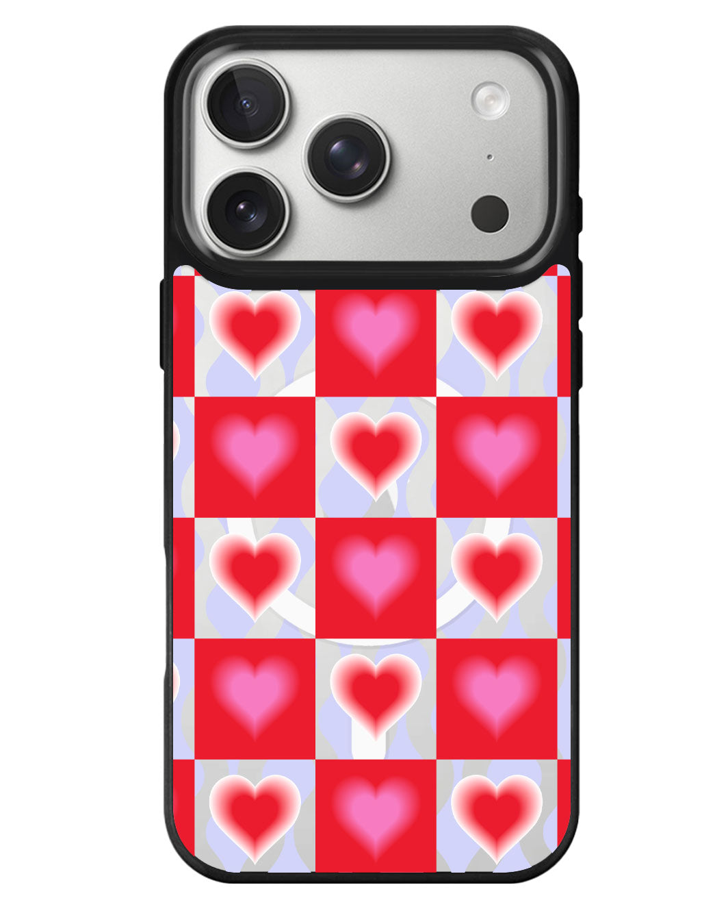 iPhone Rearguard MagSwap - Love Checkered