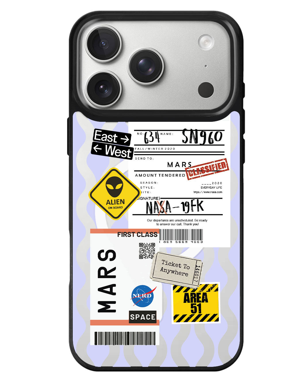 iPhone Rearguard MagSwap - Ticket To Mars