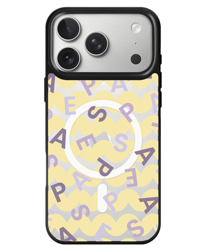 iPhone Rearguard MagSwap - Aespa Monogram