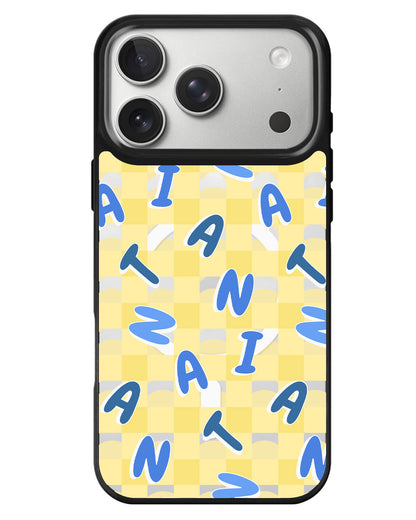 iPhone Rearguard MagSwap - Checkered Monogram 3.0