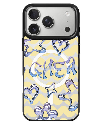 iPhone Rearguard MagSwap - Chrome Monogram 1.0