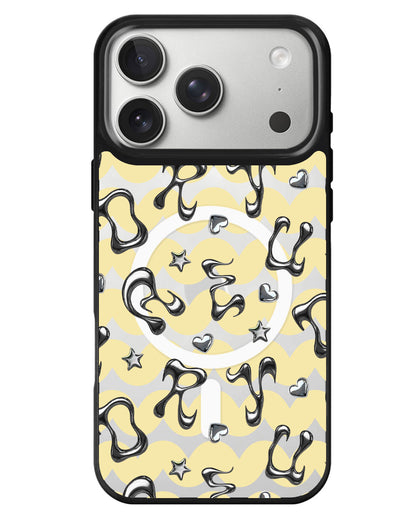 iPhone Rearguard MagSwap - Chrome Monogram 2.0