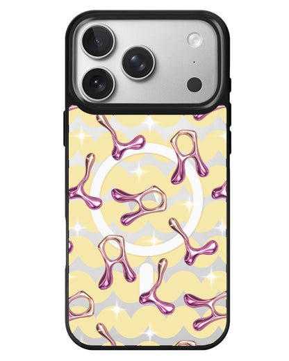 iPhone Rearguard MagSwap - Chrome Monogram 3.0