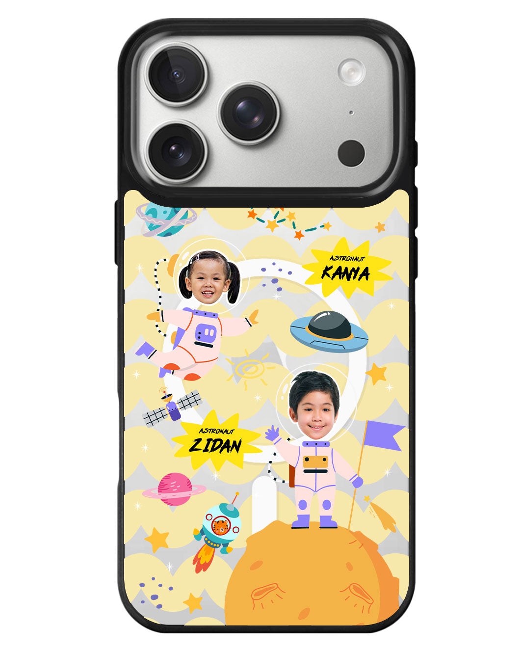 iPhone Rearguard MagSwap - Face Grid Dream Astronaut