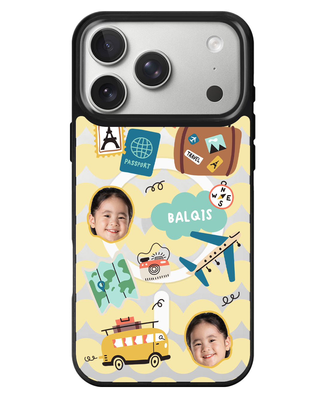 iPhone Rearguard MagSwap - Face Grid Travel