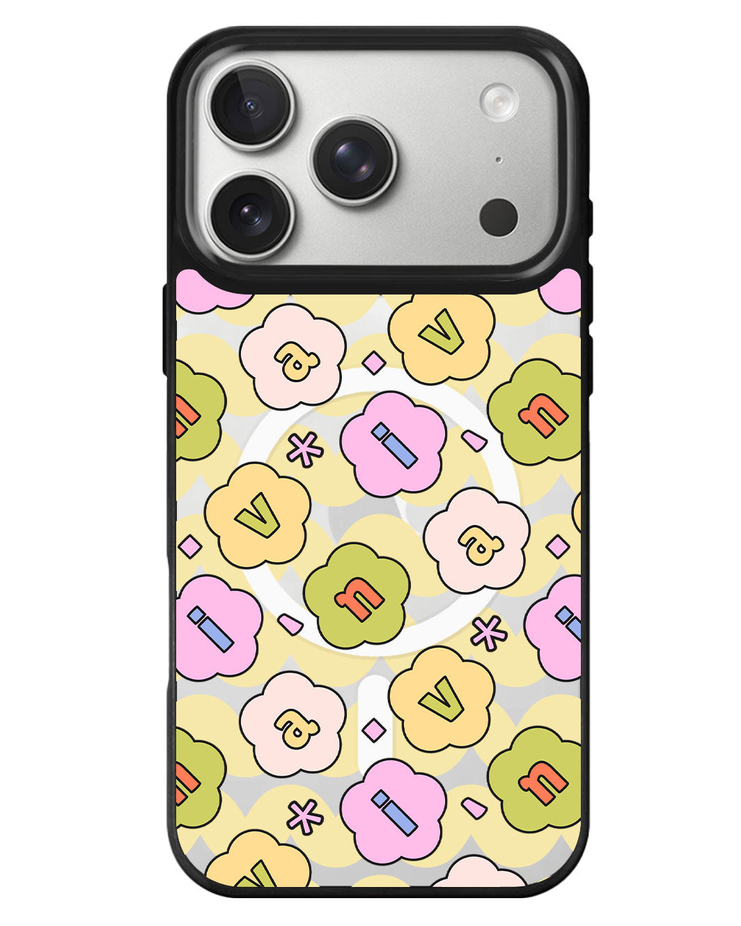 iPhone Rearguard MagSwap - Flower Petals Monogram 1.0