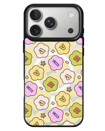 iPhone Rearguard MagSwap - Flower Petals Monogram 1.0