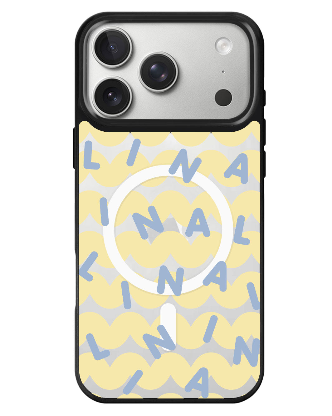 iPhone Rearguard MagSwap - Monogram 2.0 Blue