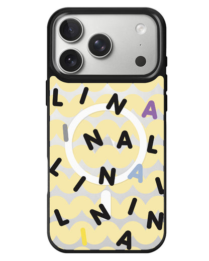 iPhone Rearguard MagSwap - Monogram 2.0 Hitam