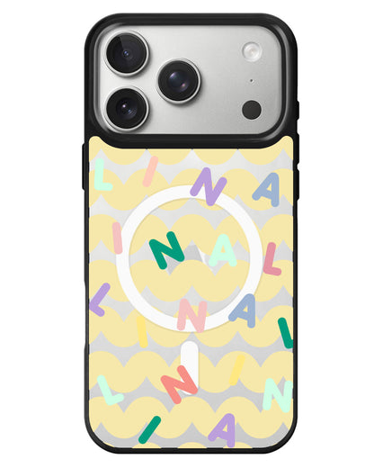 iPhone Rearguard MagSwap - Monogram 2.0 Rainbow