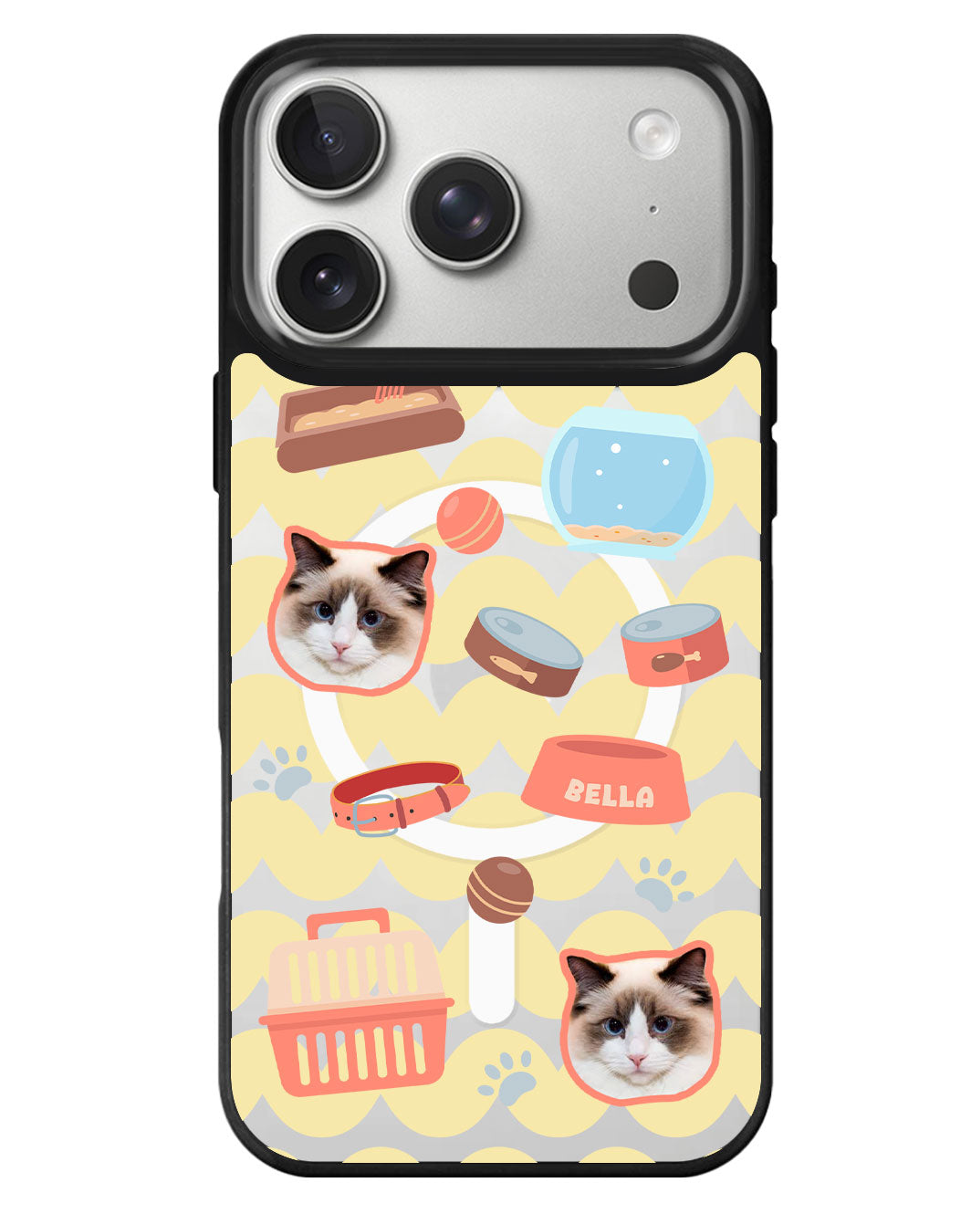 iPhone Rearguard MagSwap - Pet Grid Kitty Cozy Corner