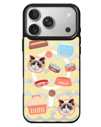 iPhone Rearguard MagSwap - Pet Grid Kitty Cozy Corner