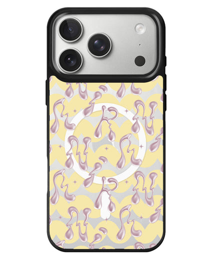 iPhone Rearguard MagSwap - Pink Chrome Monogram 2.0