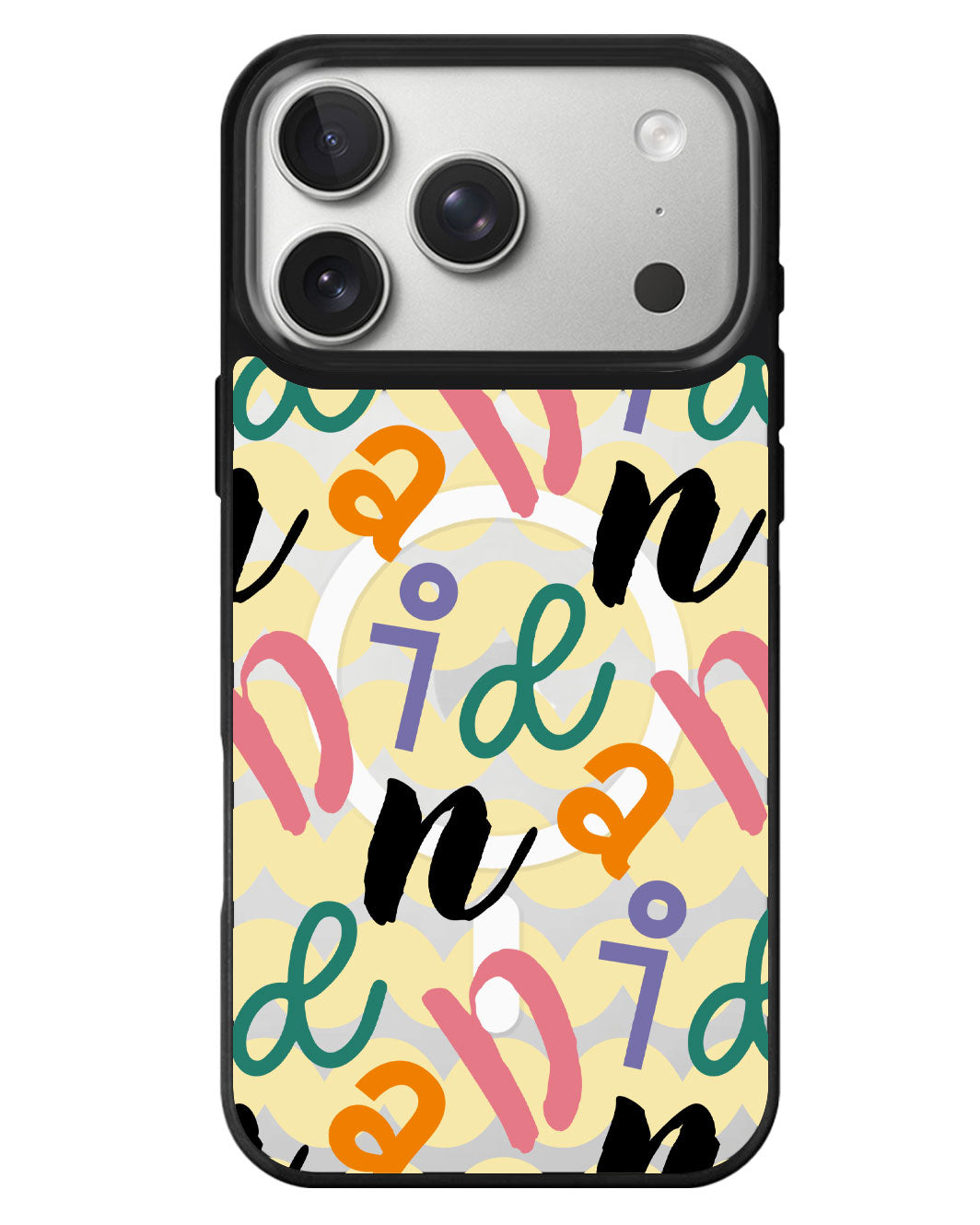 iPhone Rearguard MagSwap - Playful Monogram 3.0