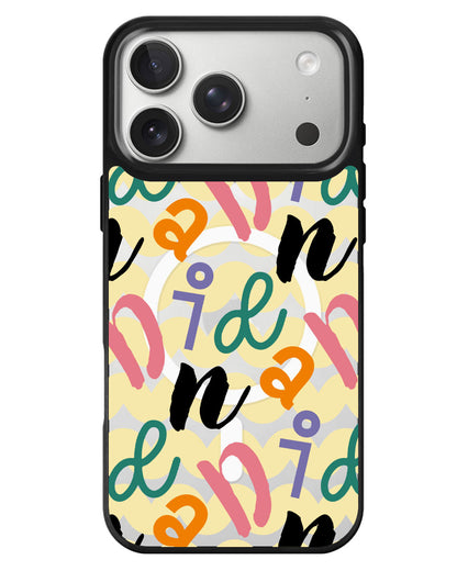 iPhone Rearguard MagSwap - Playful Monogram 3.0