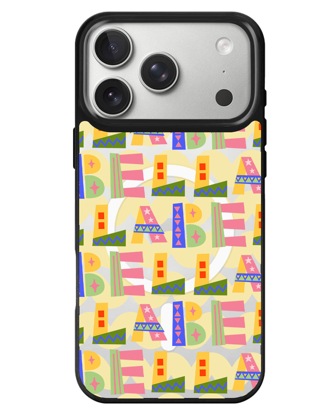 iPhone Rearguard MagSwap - Playful Monogram 5.0
