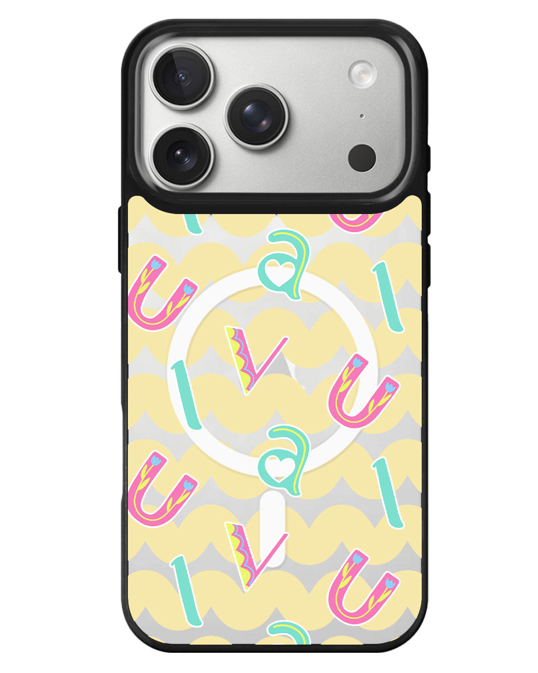 iPhone Rearguard MagSwap - Playful Monogram 6.0