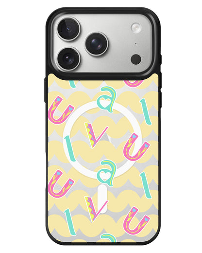 iPhone Rearguard MagSwap - Playful Monogram 6.0