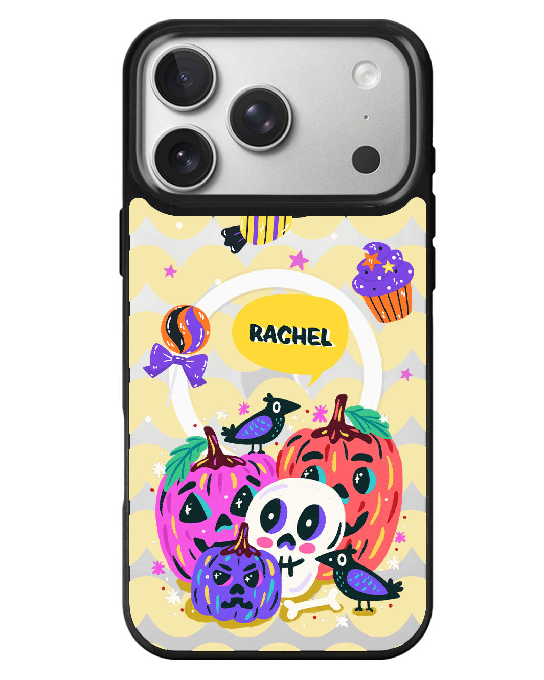 iPhone Rearguard MagSwap - Pumpkins Monster