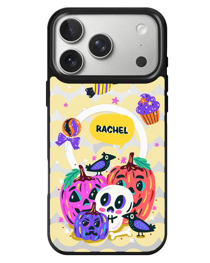 iPhone Rearguard MagSwap - Pumpkins Monster