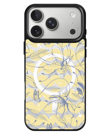 iPhone Rearguard MagSwap - Sketchy Flower & Butterfly 2.0