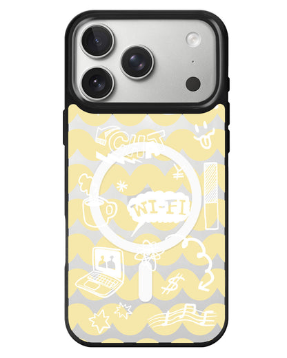 iPhone Rearguard MagSwap - Social White