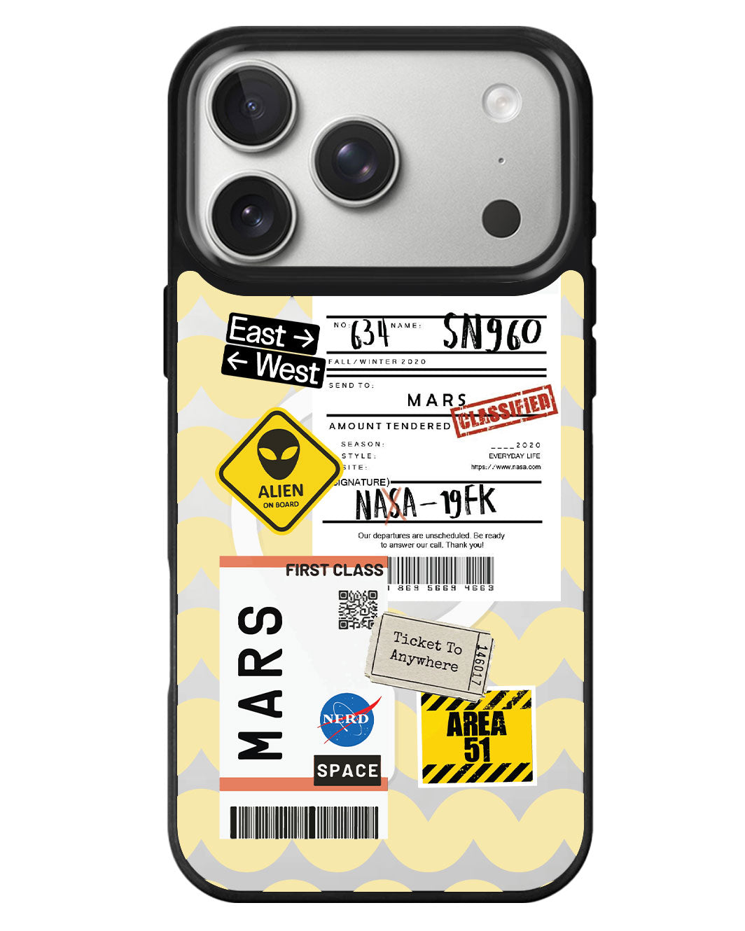 iPhone Rearguard MagSwap - Ticket To Mars