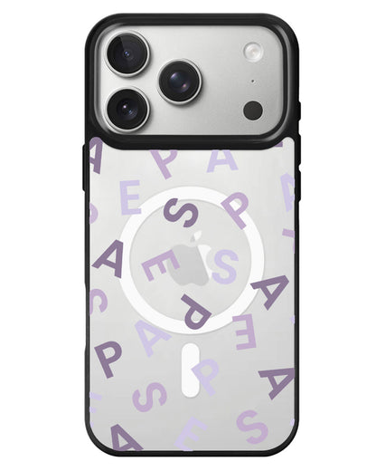 iPhone Rearguard MagSwap - Aespa Monogram