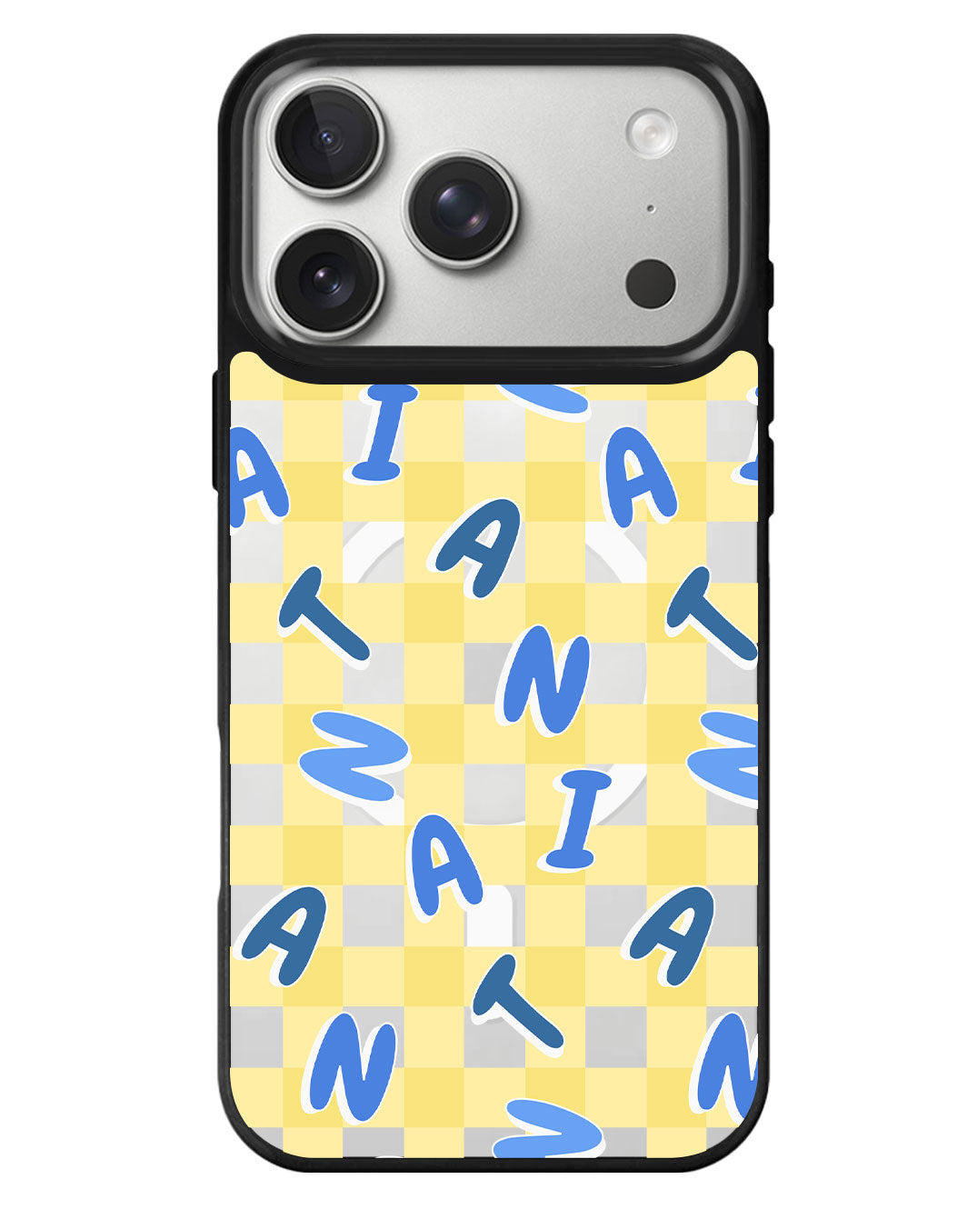 iPhone Rearguard MagSwap - Checkered Monogram 3.0