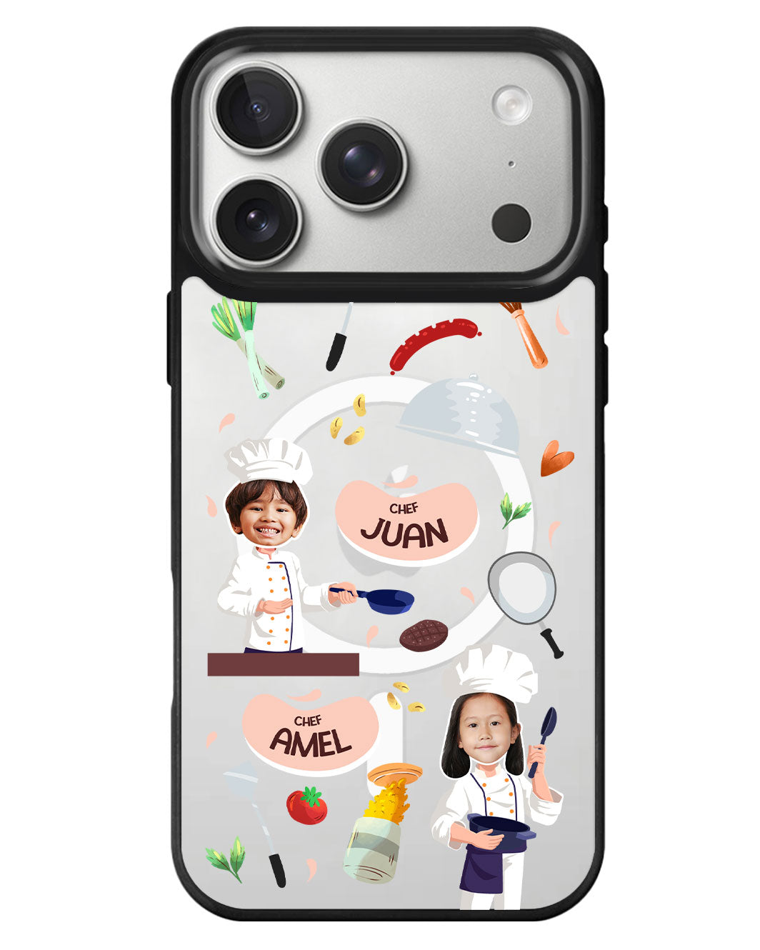 iPhone Rearguard MagSwap - Face Grid Dream Chef