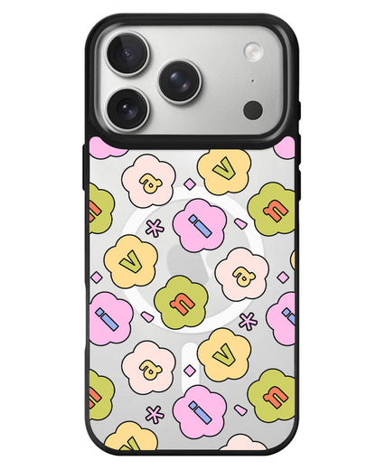 iPhone Rearguard MagSwap - Flower Petals Monogram 1.0