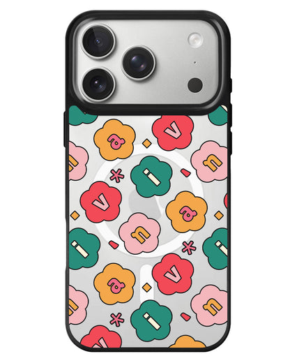 iPhone Rearguard MagSwap - Flower Petals Monogram 3.0
