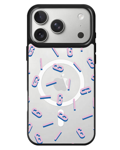 iPhone Rearguard MagSwap - Monogram 1.0 Cotton Candy