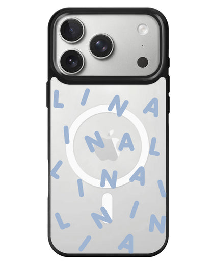 iPhone Rearguard MagSwap - Monogram 2.0 Blue