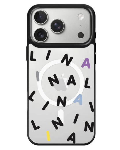 iPhone Rearguard MagSwap - Monogram 2.0 Hitam