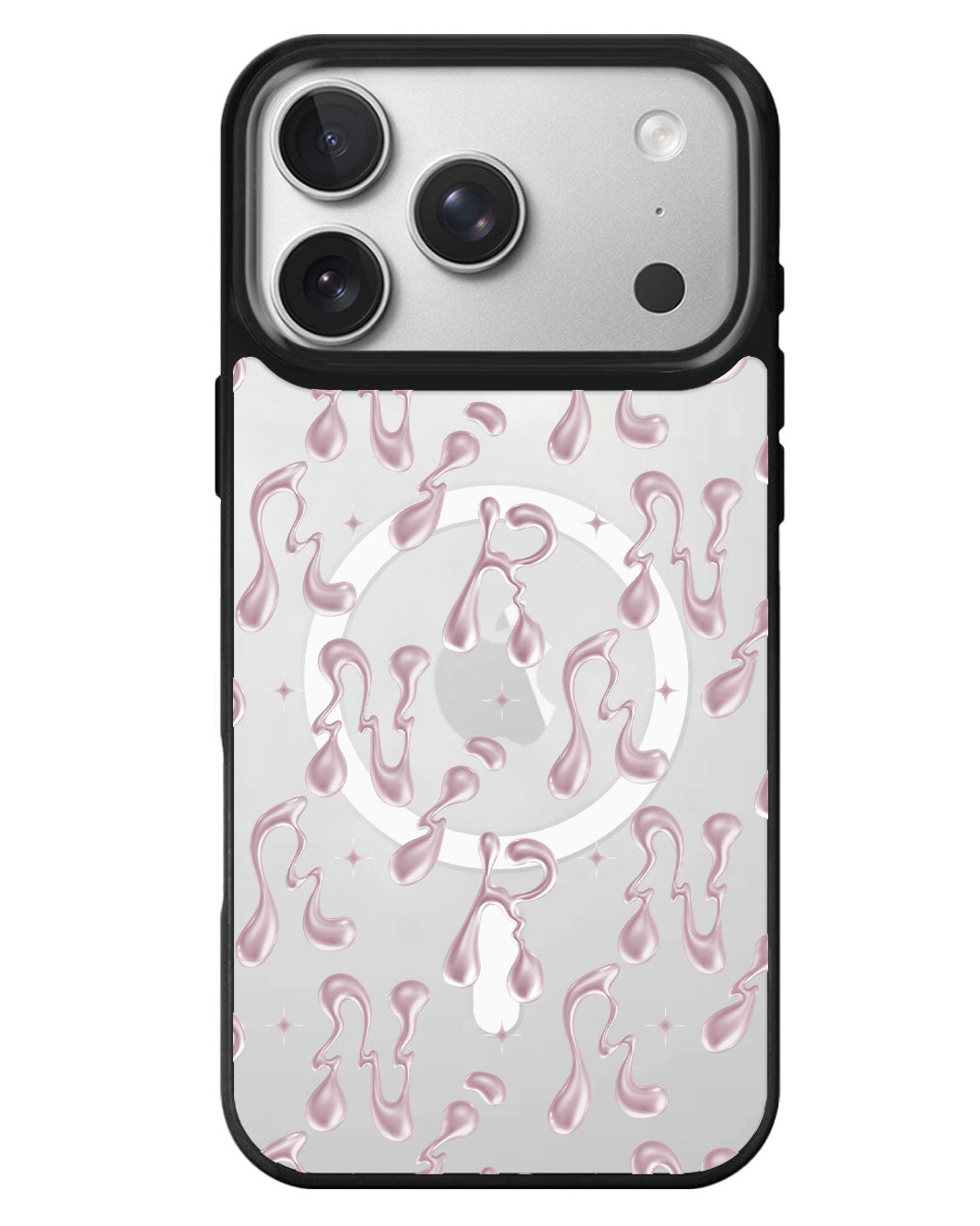 iPhone Rearguard MagSwap - Pink Chrome Monogram 2.0