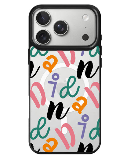 iPhone Rearguard MagSwap - Playful Monogram 3.0