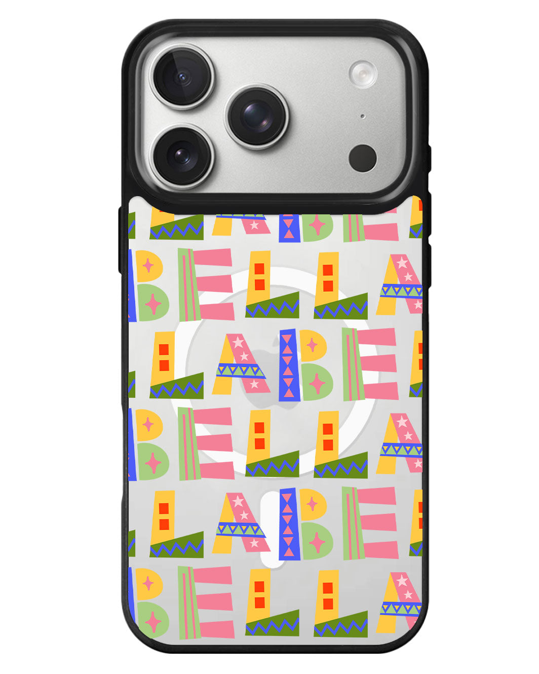 iPhone Rearguard MagSwap - Playful Monogram 5.0