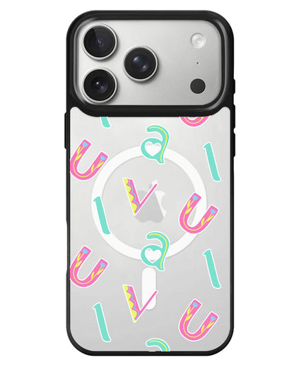 iPhone Rearguard MagSwap - Playful Monogram 6.0