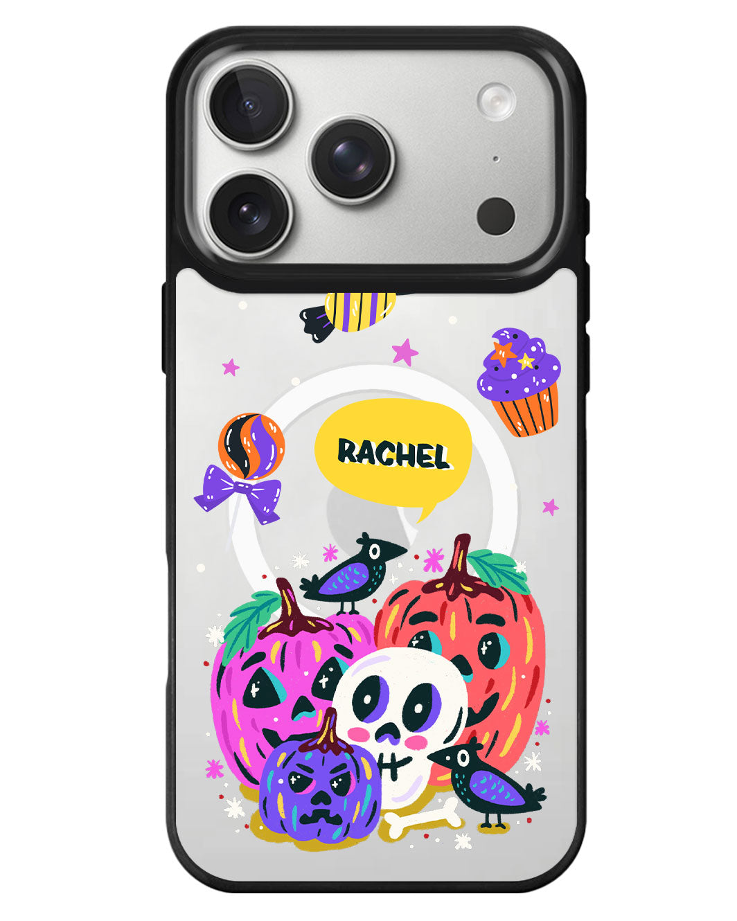 iPhone Rearguard MagSwap - Pumpkins Monster