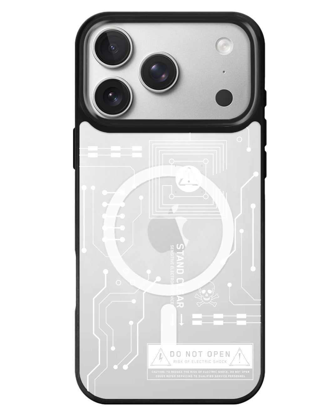 iPhone Rearguard MagSwap - Circuit White