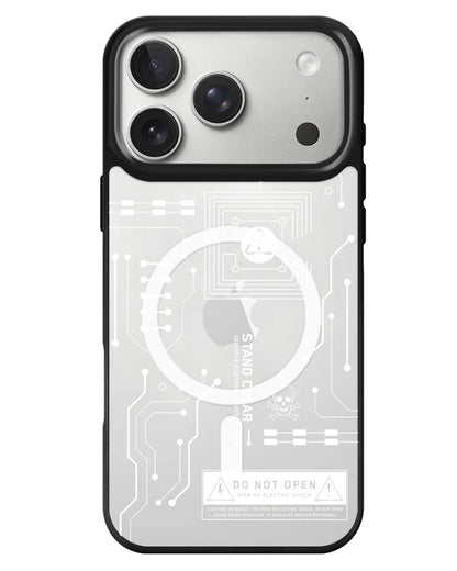 iPhone Rearguard MagSwap - Circuit White